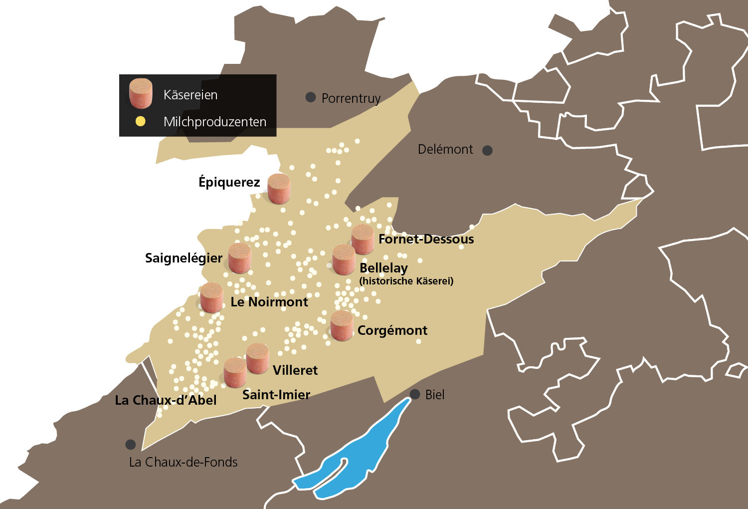 Die Organisation hinter dem Tête de Moine AOP