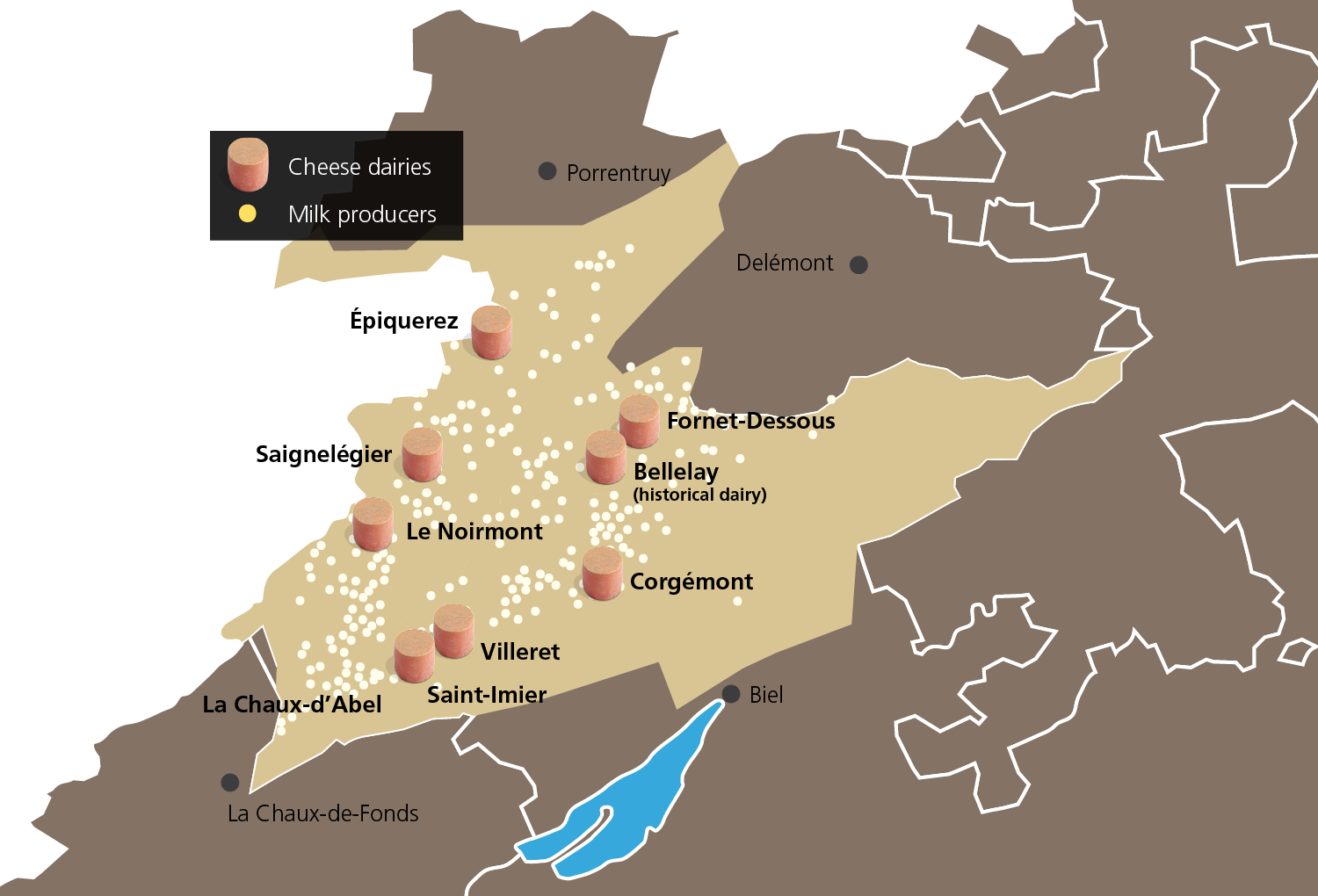 Tête de Moine AOP organisation